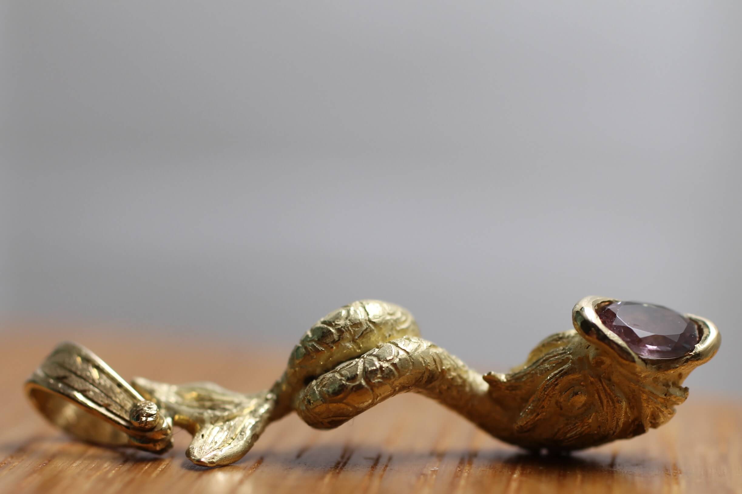 Gold Fish Pendant