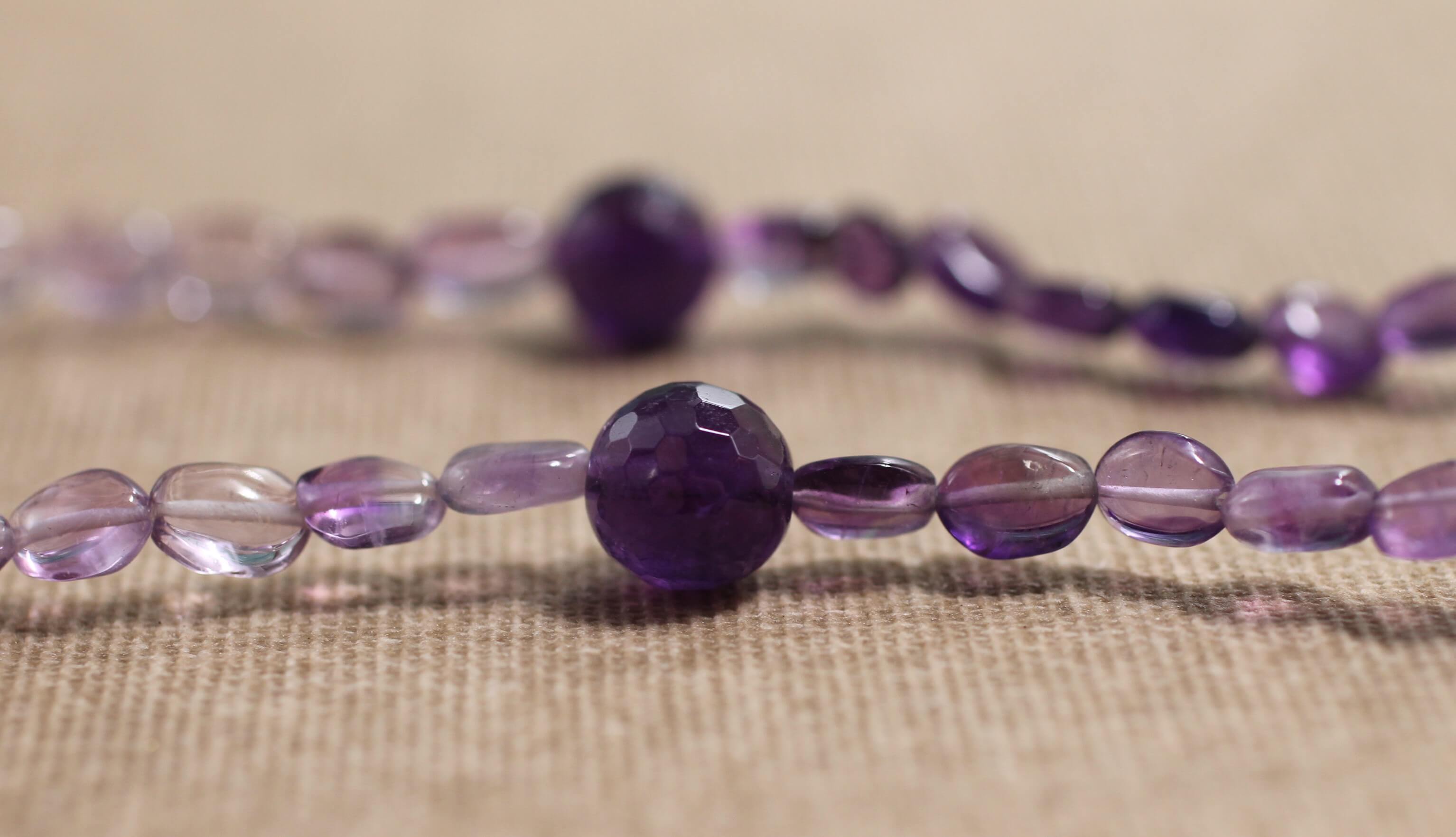 Amethyst necklace